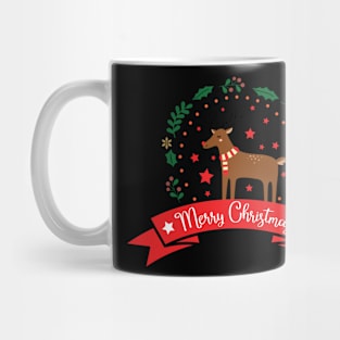 Merry Christmas reindeer Mug